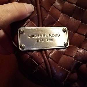 Large Michael Kors Leather Purse